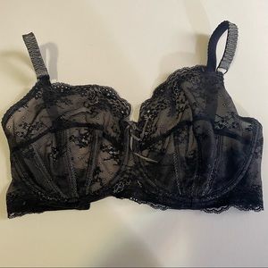 Heidi Klum Black Lace bra 32G